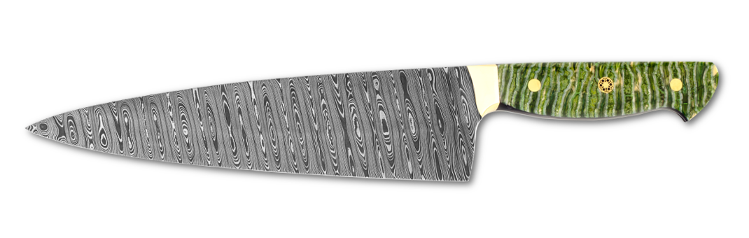 Van Zanten 220s chef's knife with mammoth molar